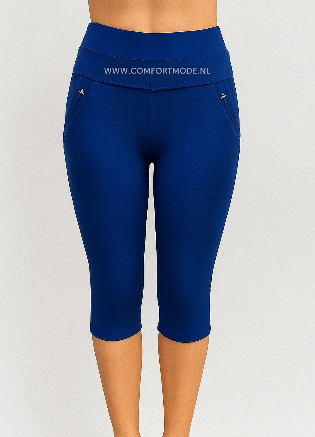 -COMFORTBROEK CAPRI ROYAL BLAUW - Afbeelding 2
