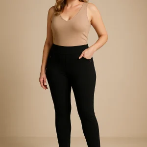 R216-COMFORTBROEK ZWART