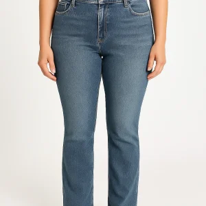 -LOOSE FIT JEANS LICHTBLAUW MET STRETCH
